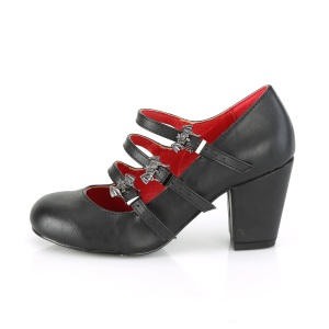 Vegano 8 cm VIVIKA-38-2 scarpe dcollet maryjane ali di pipistrello