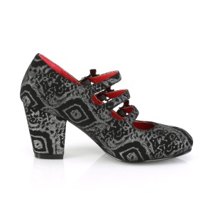 Vegano 8 cm VIVIKA-38 scarpe dcollet maryjane ali di pipistrello
