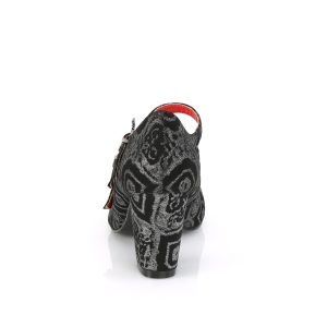 Vegano 8 cm VIVIKA-38 scarpe dcollet maryjane ali di pipistrello