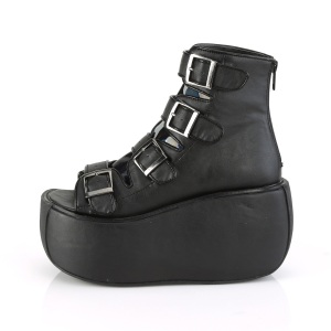 Vegano 9 cm VIOLET-150 Stivali alla caviglia punta aperta