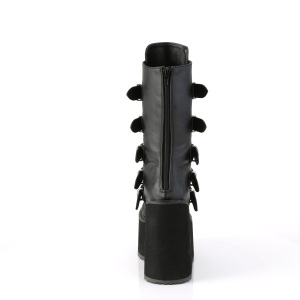 Vegano nere 14 cm SWING-230 stivali cyberpunk con plateau