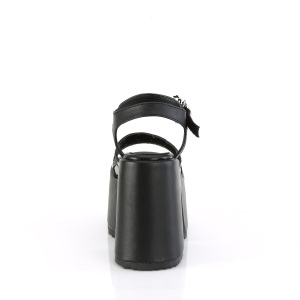 Vegano tacco spesso 13 cm DemoniaCult CAMEL-17 sandali con tacco chunky