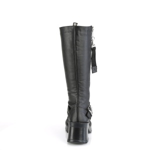 Vegano tacco spesso 7 cm DemoniaCult BRATTY-206 stivali con tacco chunky