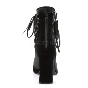 Velluto 10 cm CRYPTO-51 lolita gotico stivaletti suola spessa