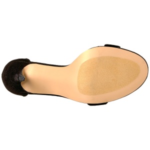 Velluto 13 cm Pleaser AMUSE-10 sandali tacchi a spillo