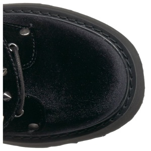 Velvet 9 cm DAMNED-225 womens buckle boots with platform