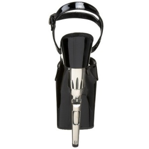 Vernice 19 cm BONDGIRL-709 Plateau scarpe tacco pistola