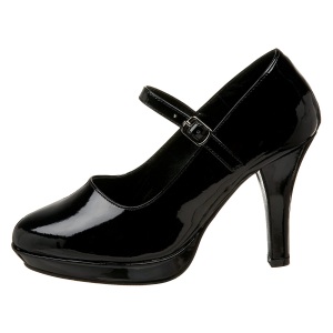 Verniciata 10,5 cm CONTESSA-50X scarpe dcollet per piedi larghi da uomo