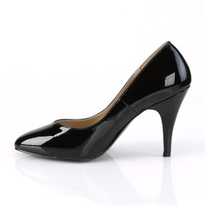Verniciata 10 cm DREAM-420W scarpe dcollet per piedi larghi da uomo
