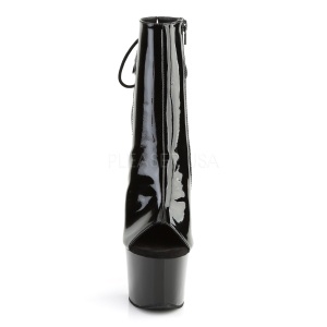 Verniciata 18 cm SKY-1018 stivaletti da donna con plateau