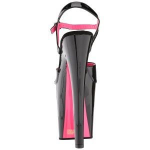 Verniciata 20 cm XTREME-809TT Sandali Donna Plateau Neon