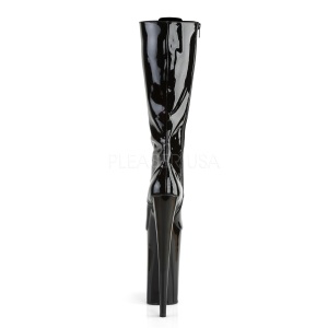 Verniciata 25 cm BEYOND-2020 stivali donna con lacci e plateau alto