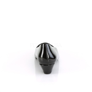 Verniciata 3 cm GWEN-01 scarpe dcollet da uomo nere
