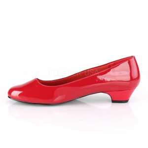 Verniciata 3 cm GWEN-01 scarpe dcollet da uomo rosse