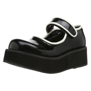 Verniciata 6 cm SPRITE-01 emo maryjane scarpe donna fibbia