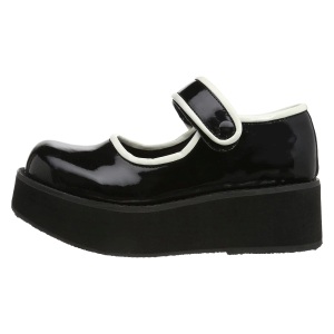 Verniciata 6 cm SPRITE-01 emo maryjane scarpe donna fibbia