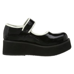 Verniciata 6 cm SPRITE-01 emo maryjane scarpe donna fibbia