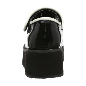 Verniciata 6 cm SPRITE-01 emo maryjane scarpe donna fibbia