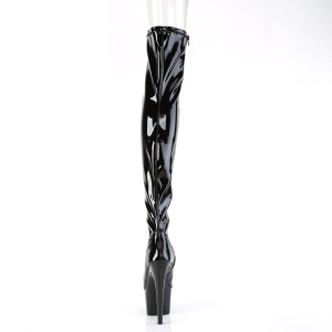 Vinile 18 cm ADORE-3011 stivali overknee spuntate e piattaforma